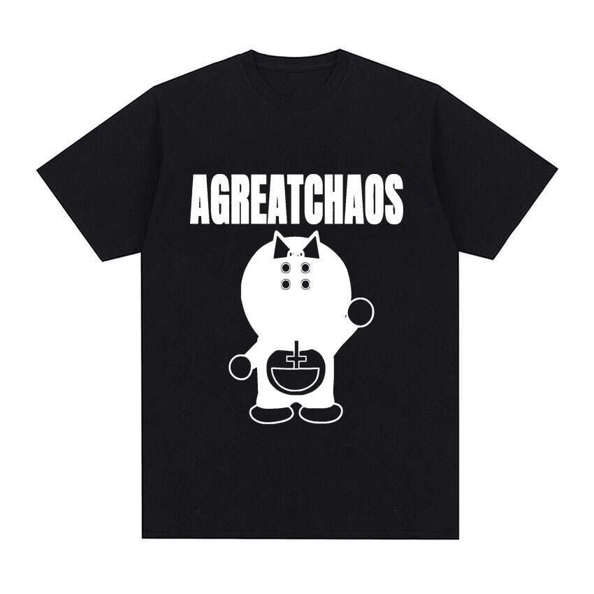Carson Ken A Great Chaos For Men Women 100% Cotton Oversized T Shirt Gothic Hip Hop Popular T-shirt Short Sleeve Tops -shirt ops
