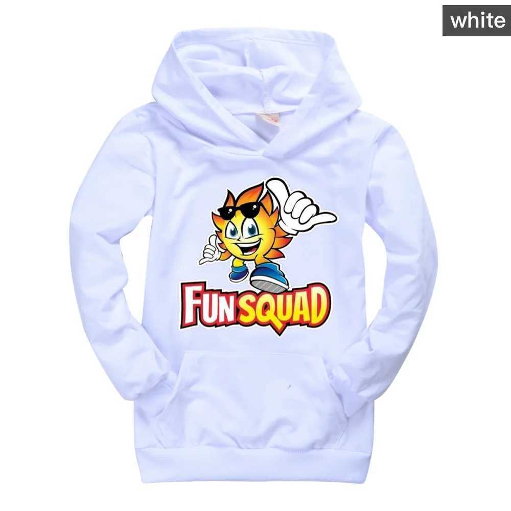 Autumn Fun Squad game Kids Girl Boys Full Sleeve Hoodie Sweatshirt Child Baby Cartoon Hoody Coat Tops Jacket Children ClothingY240814