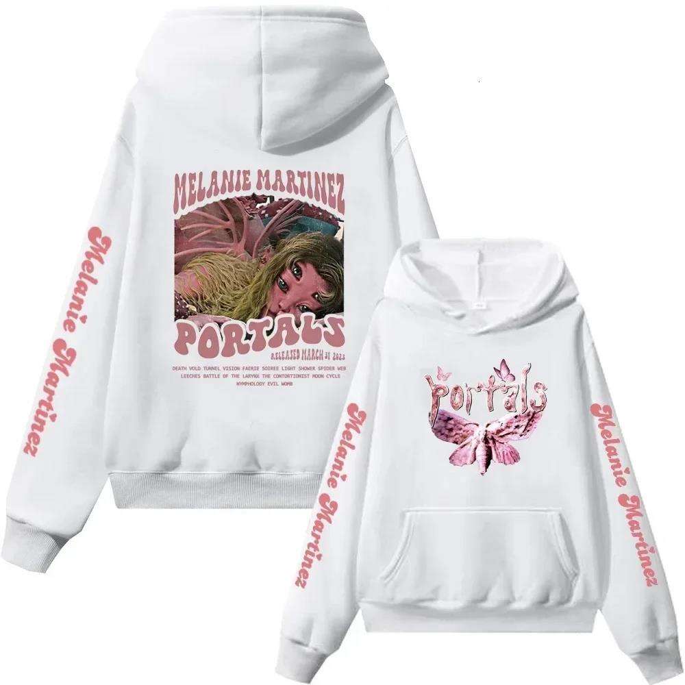 2024 Hot Men Women Fashion Melanie Martinez Portals Hoodies Pullovers Unisex Hip Hop Streetwear Long Sleeves Fleece Sweatshirts