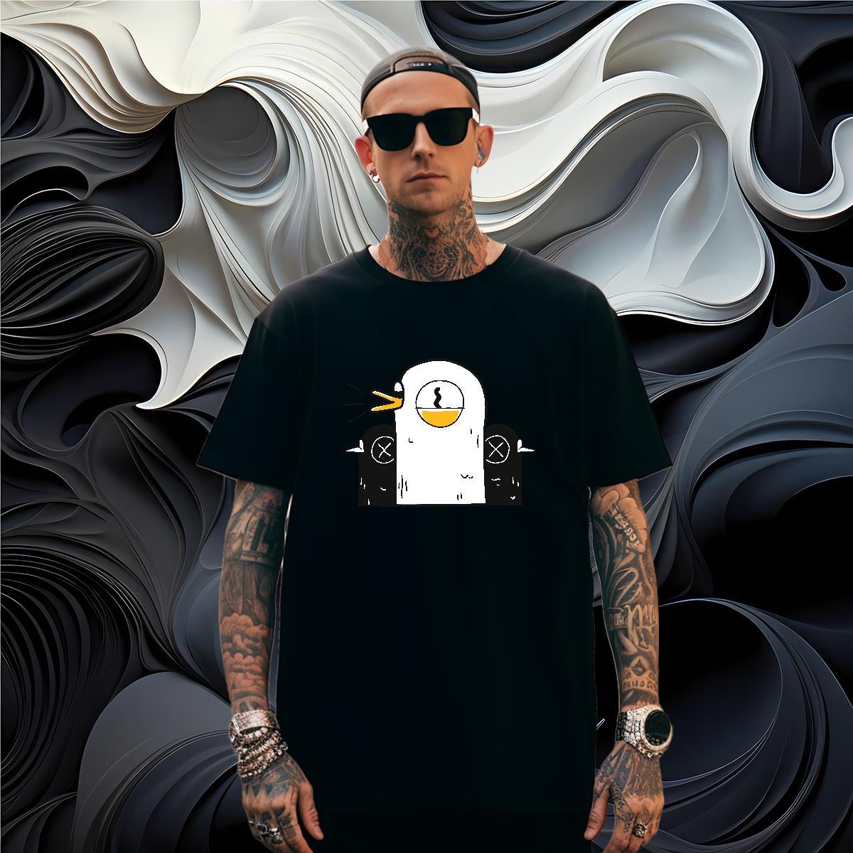TOP Quality T shirt chicken Breathable Street Customized Print 100% Cotton 230g Men Tshirts Stylist Tees Shirts