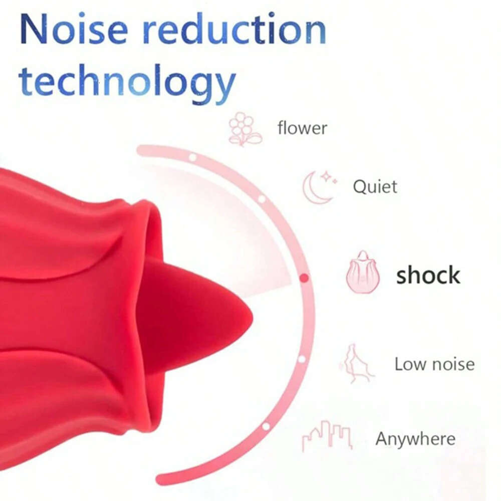 Rose-Toy Swing Tongue Licking Vibrator Female Powerful Oral Nipple Clitoris Stimulator Massager Adult Toys Sex Toys for Women 18