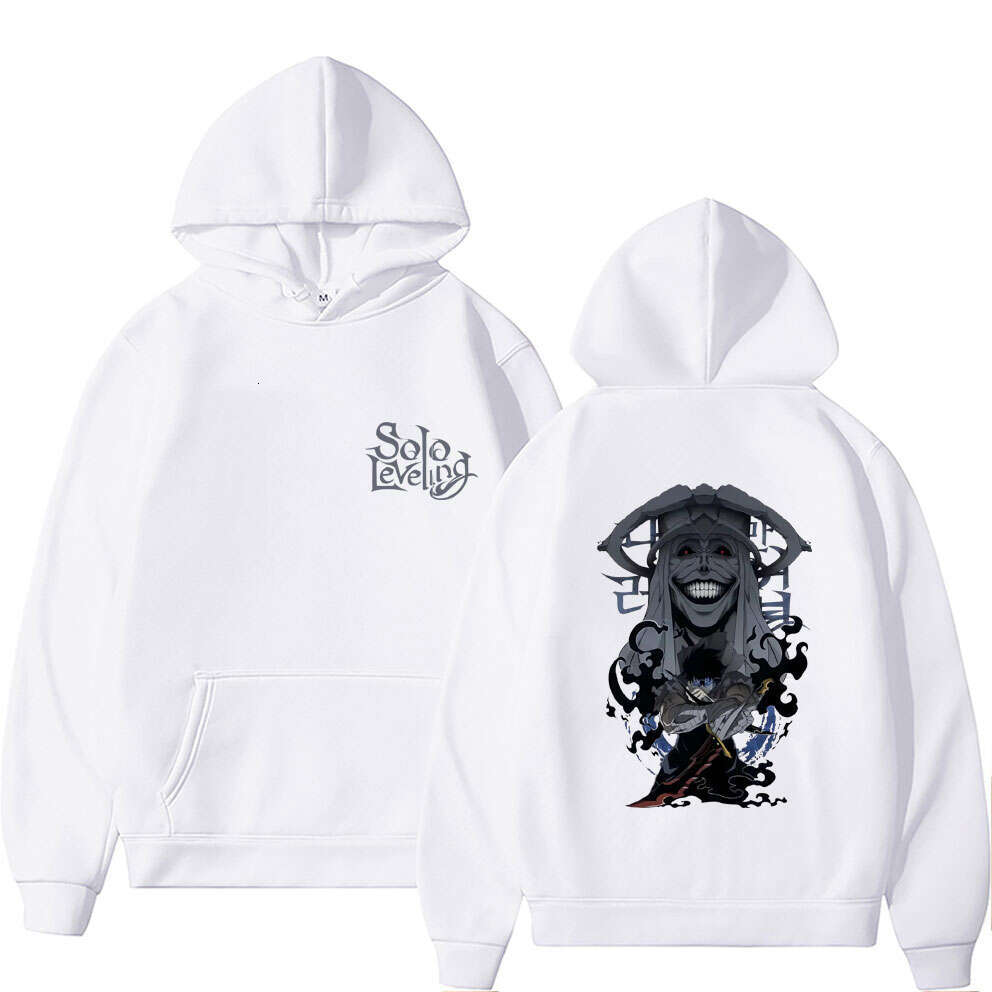 Leveling Solo Manga Sung Jin Woo Hoodie Men Women Plus Size Hip Hop Sweatshirts Long Sleeves Comfortable Fleece Warm Streetwear