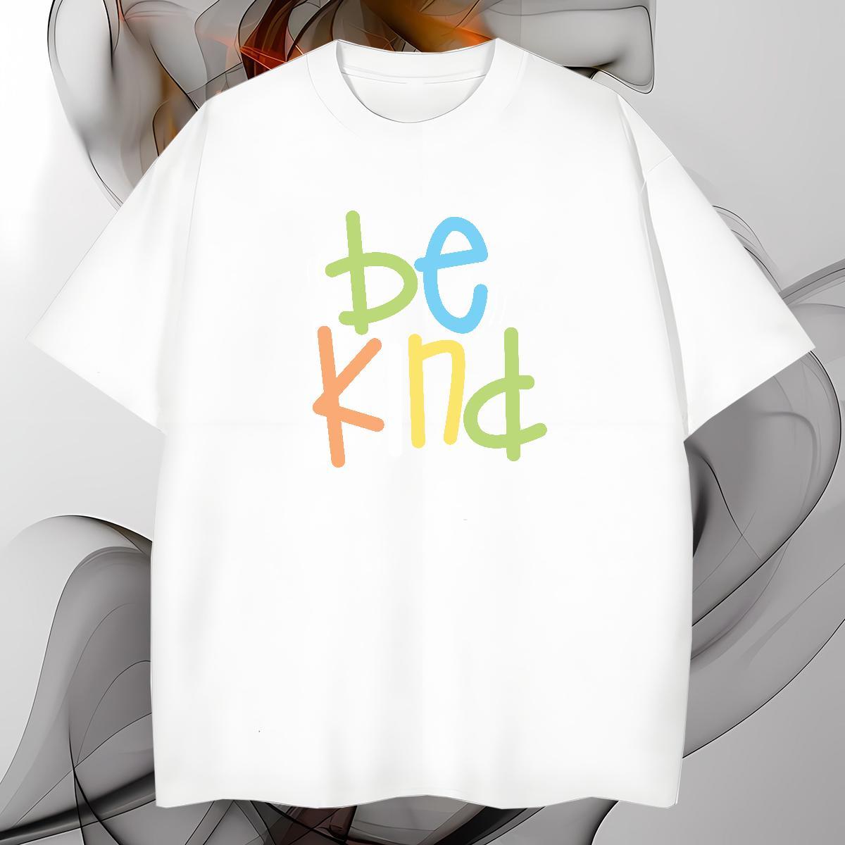 Designer letter T-Shirts Daily Outfit Tshirts 230g 100% Cotton 2024 Summer Short Sleeve Soft Anime Print Tee Shirt