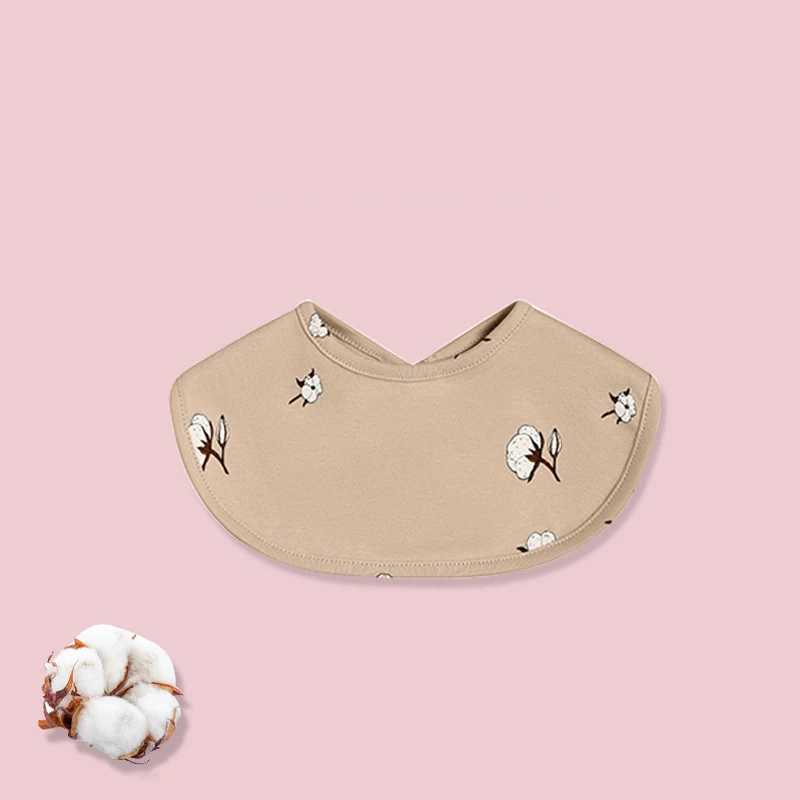 Bibs Burp Cloths New Cotton Double Sided Printing Baby Bibs Cute Infant Bib Newborn Burp Cloths for Kids Boys Girls Soft Feeding Saliva TowelL4812