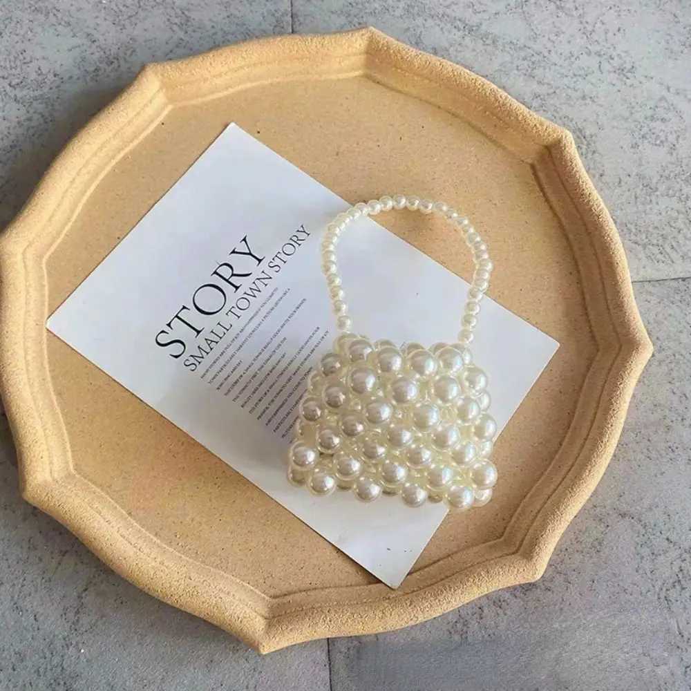 Childrens mini handbag cute little girl pearl coin bag handbag Kawaii childrens party wedding clutch wallet bag gift W240813