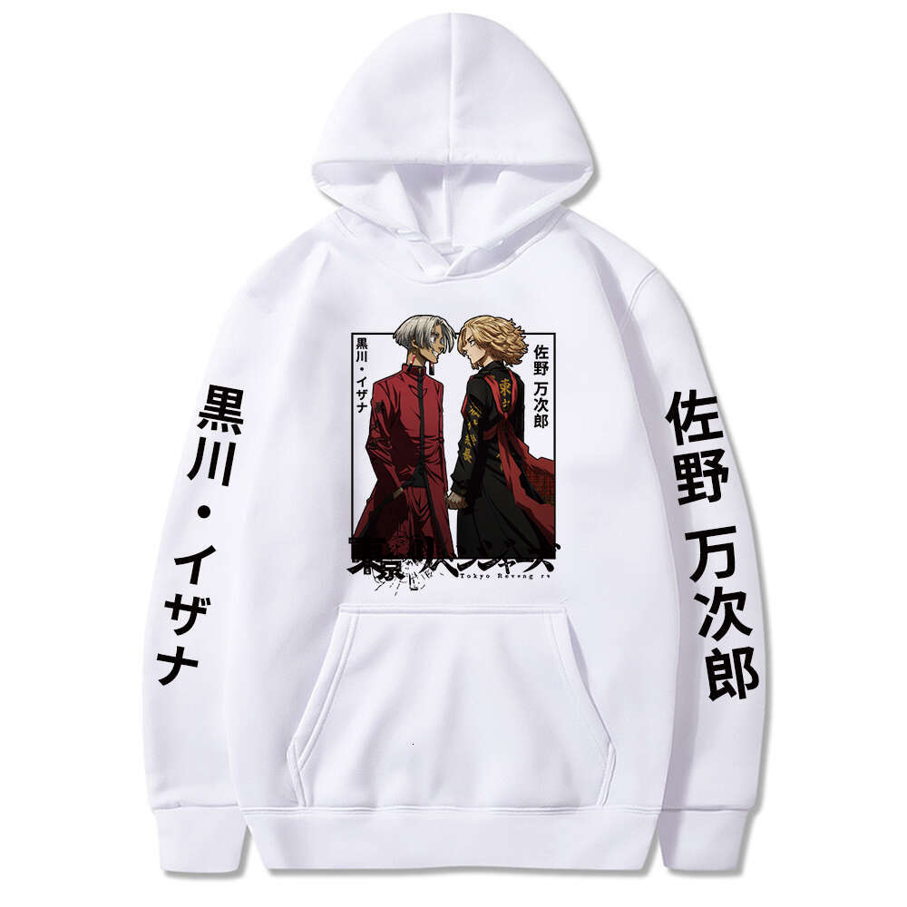 Anime Hot Tokyo Revengers Sano Manjirou And Kurokawa Izana Hooded Men Women Hoodies Plus Size Sweatshirts Haruku Streetwear