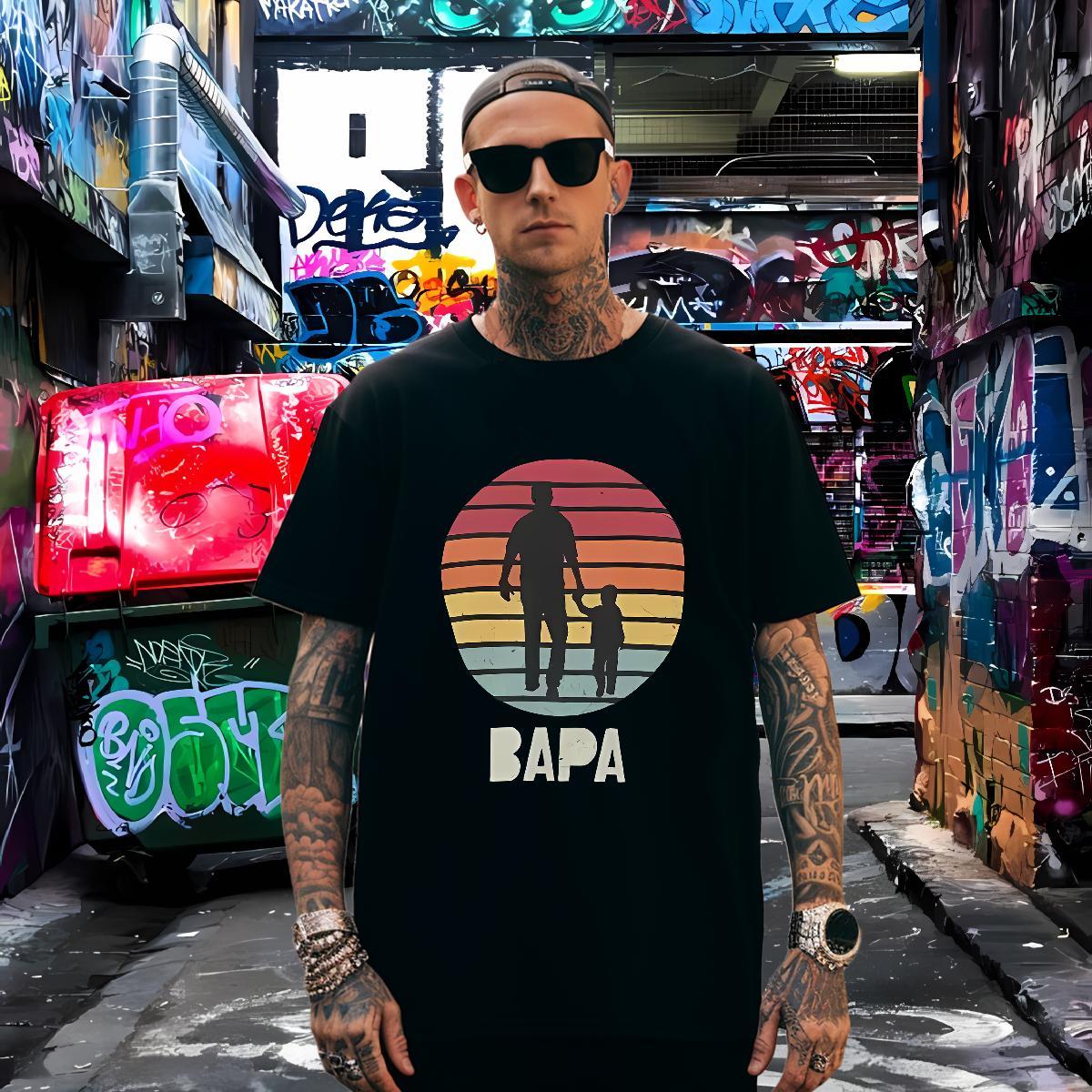 T-Shirts for Men 230g 100% Cotton character Summer Casual Breathable Crew Neck Cartoon Print Tshirts Fashion New Unisex Tops Tees
