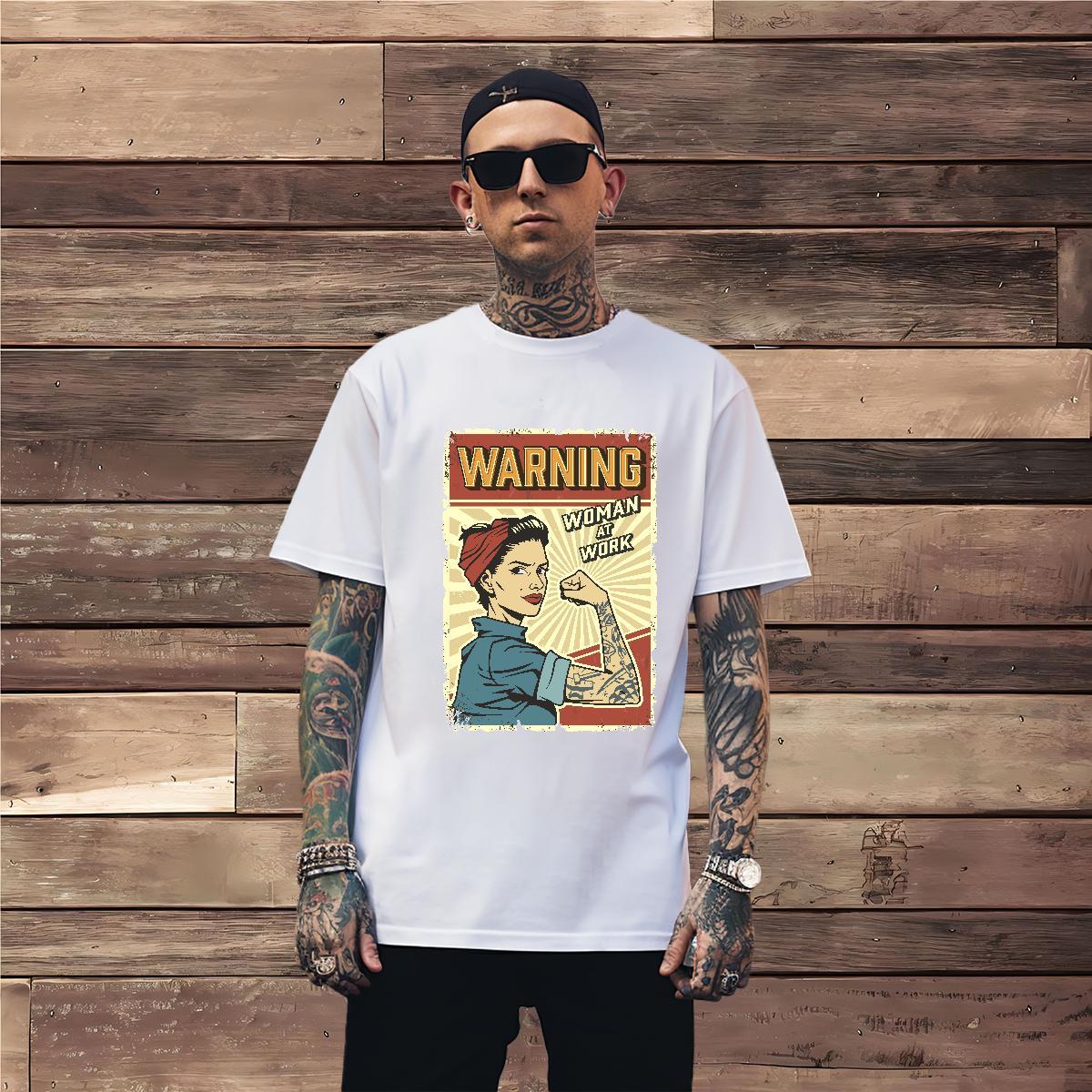Soft portrait Mens T Shirts Hip Hop Street Men Tops Tees 230g 100% Cotton Wholesale Crew Neck Breathable Oversized 4XL Clothings