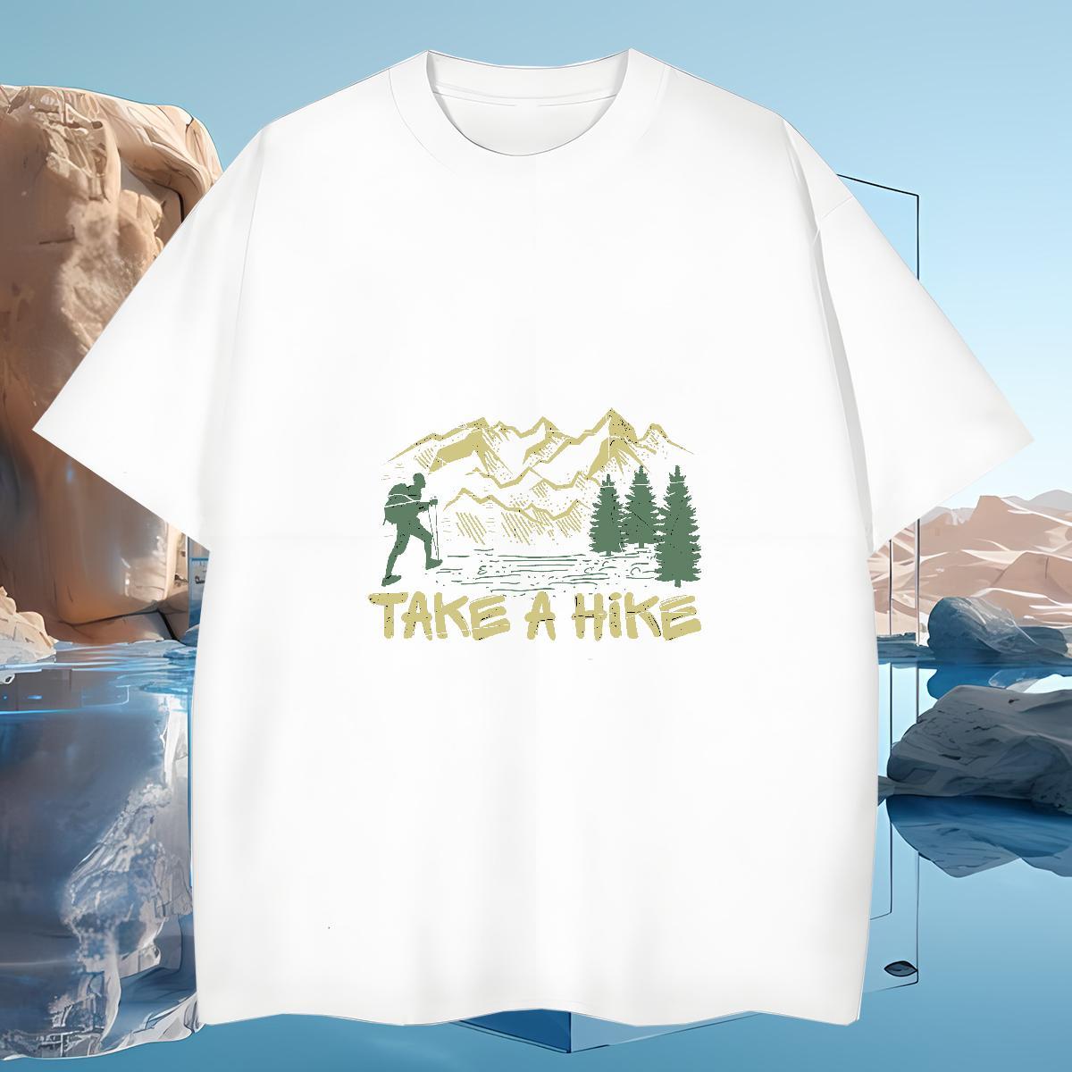 TOP Quality tree Men T Shirts Casual Couples T Shirts 100% Cotton 230g Customized Short Sleeve Soft DIY Logo Oversized Top Tees