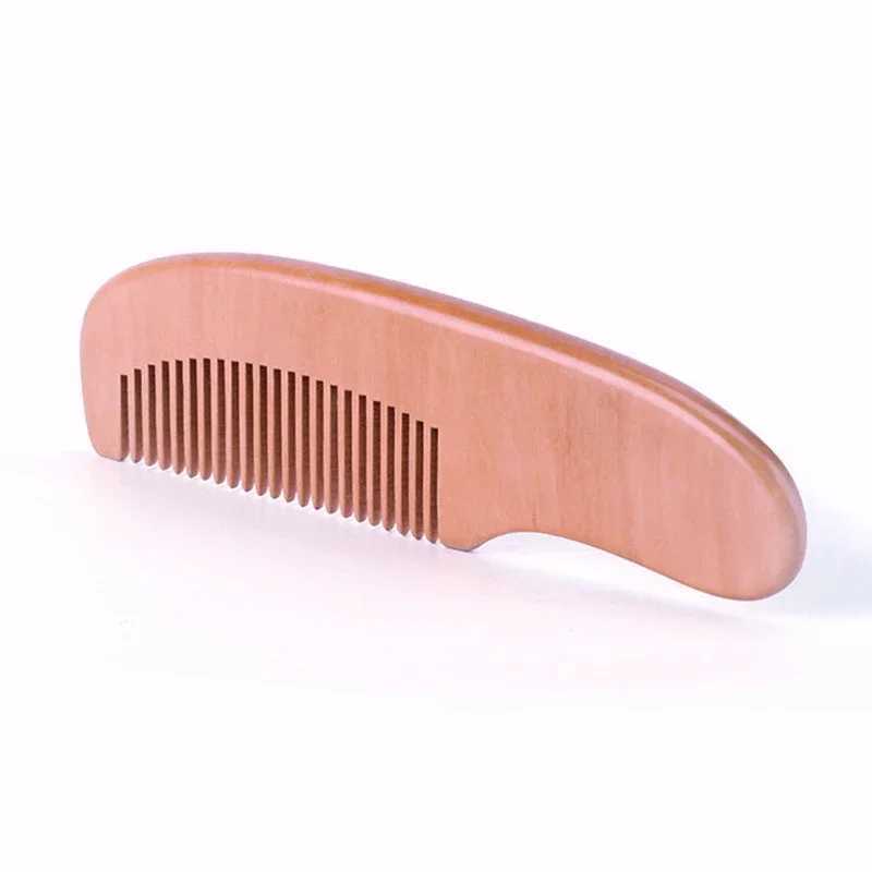 Baby natural wood boy and girl soft wool hair brush hair comb baby head massager portable baby bath brush W240813
