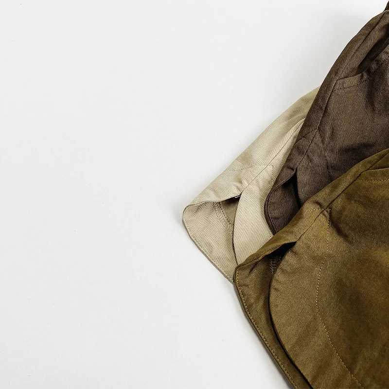 Summer Children Shorts 1-8Y Boys Girls Cotton Daily Shorts Solid Color Casual Mens Clothing Korean Preschool Clothing Childrens Clothing 2024 New Edit
