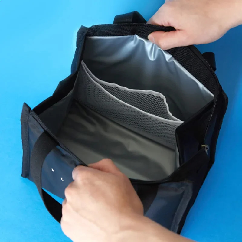 Lunch Bag Office Worker Bring Meals Thermal Pouch Child Picnic Beverage Snack Fruit Keep Fresh Handbags Food Bags 240813