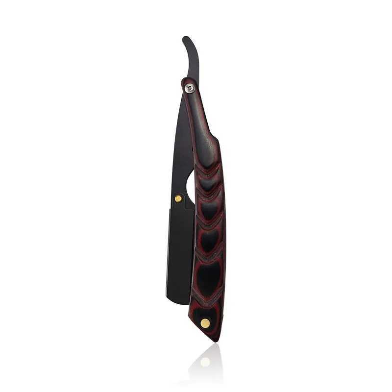 Straight Razor Foldable Safety Manual Shaves Blades Men Stainless Steel Shaving Razor Face Care Body Face Hair Removal KnifeM240814