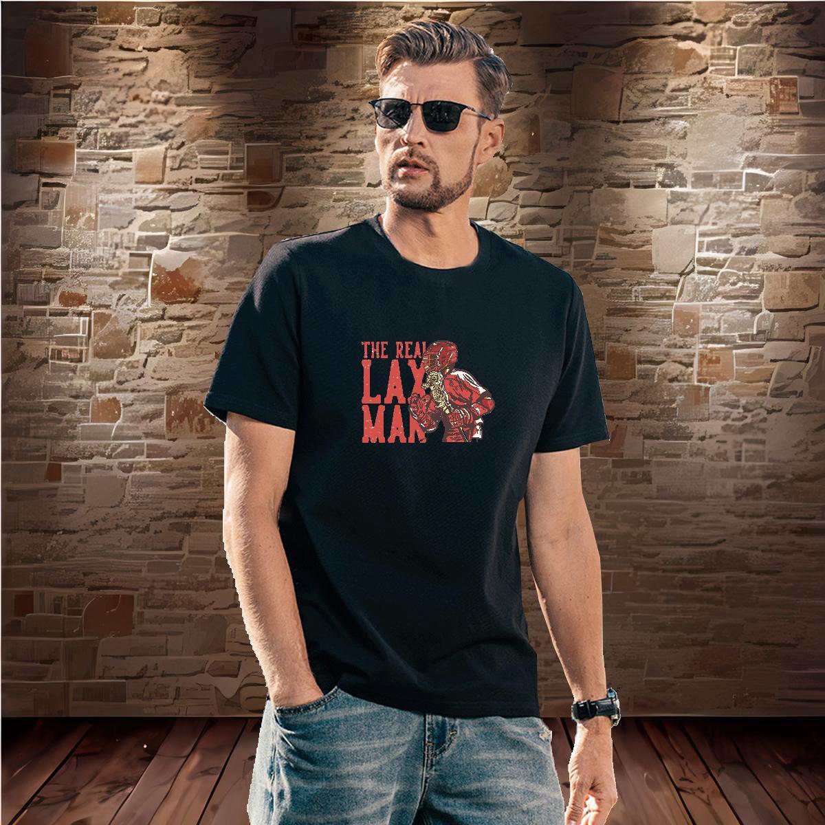 Comfortable portrait T-Shirts for Men Casual Daily Wear Tshirts 100% Cotton 230g DIY Customized Short Sleeve O-Neck Floral Print Tops Shirt