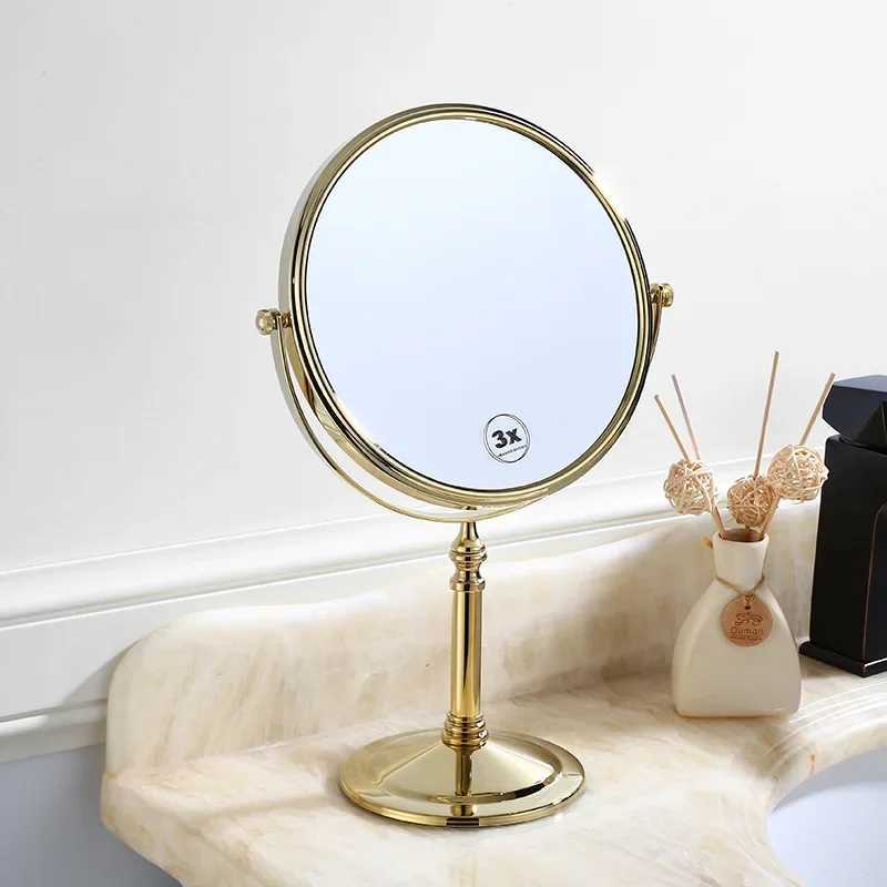 Magnification Makeup Mirror 360 Rotating Professional Desktop Makeup Mirror 8 Double sided Magnifying Mirror Stand W240813