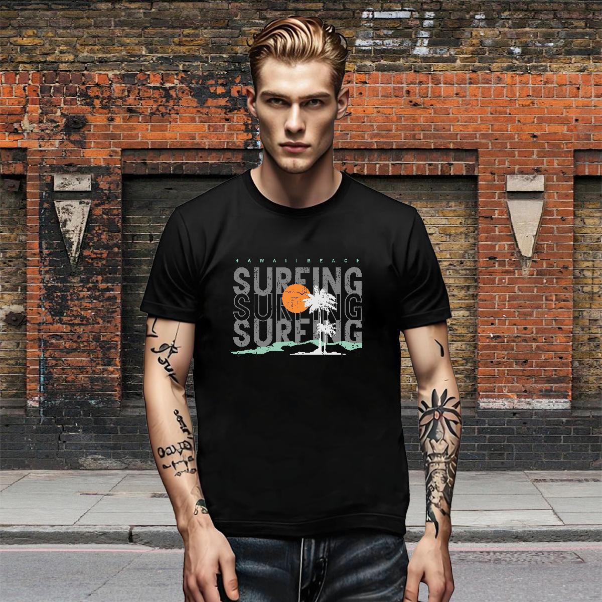 Designer Men Tees Daily Wear 230g Pure Cotton Custom Printing Breathable Crew Neck letter T-Shirts for Men Stylist Tops