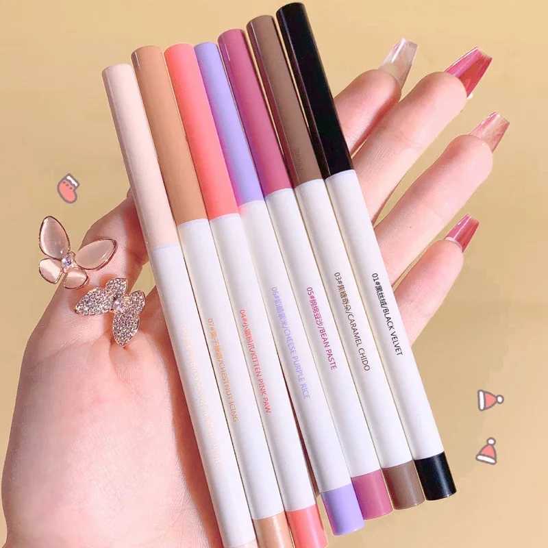 Purple Eyeliner Pen Long Lasting Anti-fainting Quick Drying Eye Liner Gel Pen Lying Silkworm Pencil Eye Beauty Makeup Cosmetics Y240813
