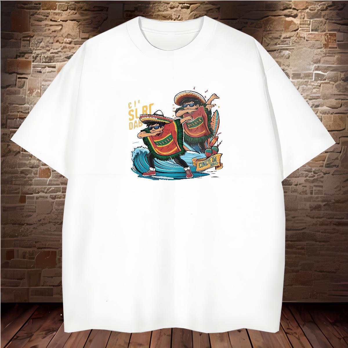 Designer person T Shirts Men Casual Men Tees 230g 100% Cotton Fashion Design Breathable Crew Neck Customized Clothings