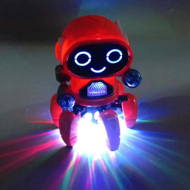 Dancing Six-claw Fish Robot Electronic toy Pet Funny Walking With Music Lightd Interaction Toys for Kids Boys Birthday Gifts Y240814