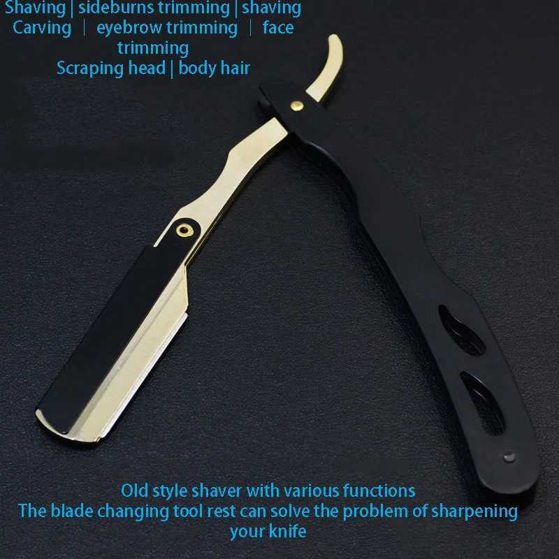 Manual ShaverBarber Special Shaver For Hairdressing Old Style Shaver BladeM240814
