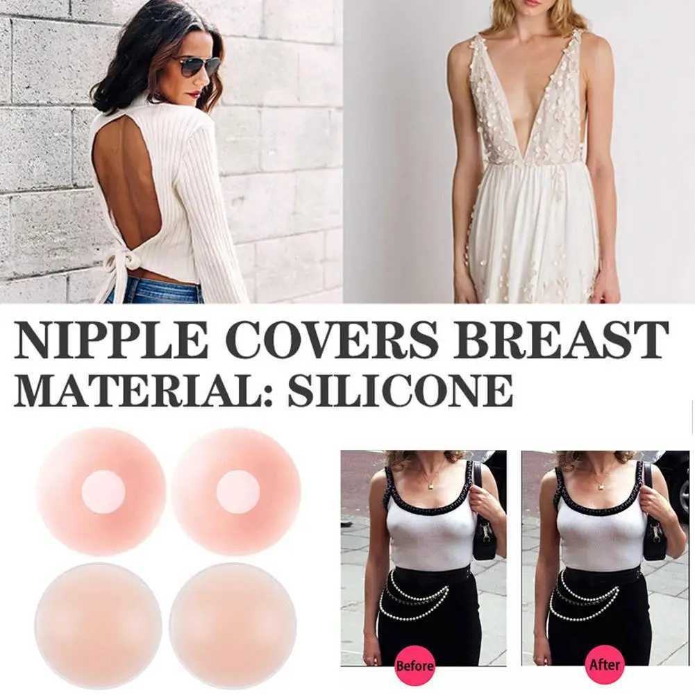 Self adhesive silicone breast reusable womens invisible bra pad petal pad accessories chest cushion stickerXJ250324