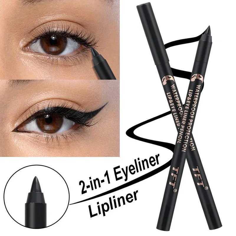 Black Long Lasting Eye Liner Pencil Waterproof Concealer Gel Pen Smudge-Proof Sweat-proof Eyeliner Women Cosmetics Beauty Makeup Y240813