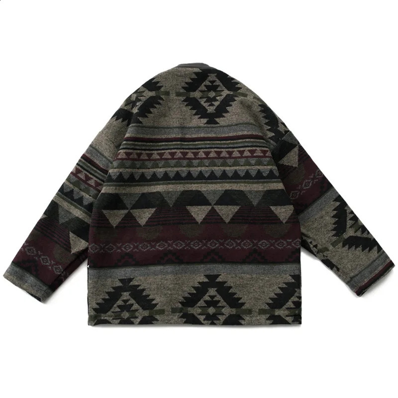 Interior exterior wearable jackets spring and autumn jackets mens clothing Japanese streetwear vintage loose kimono cardigans cargo jackets 240814
