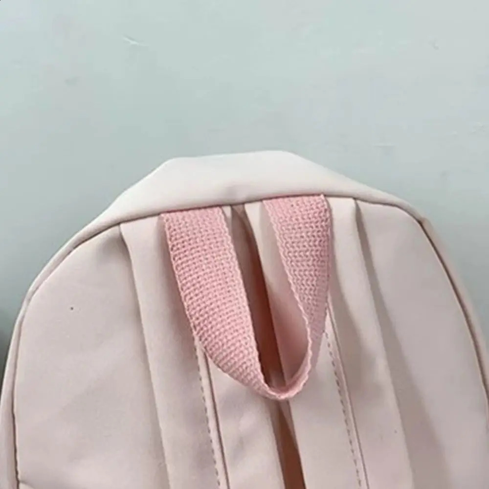 Y2k Women Shoulder Bag Student Fashon Cute Star Pattern Letters Backpack Sweet Exquisite Casual Large Capacity Handbag 240813