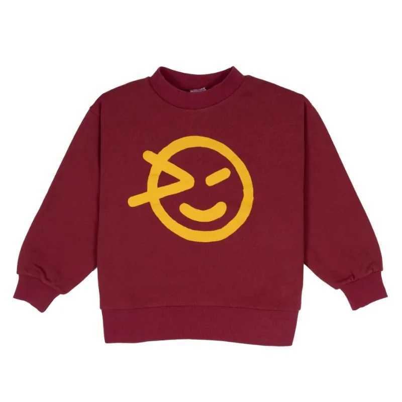 Childrens sweater 2024 autumn new fashion casual boys and girls round neck long-sleeved cute printing small baby pullover topsY240814