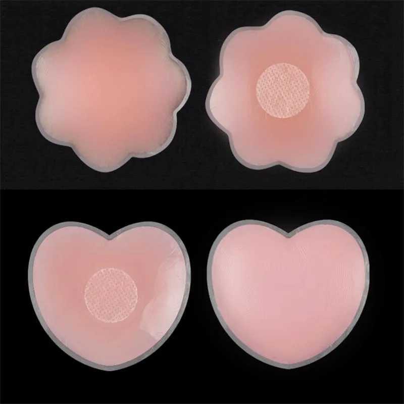 1 pair of silicone Nipple cover lifting bra sticker adhesive invisible bra breast patch female reusable breast patchXJ250324