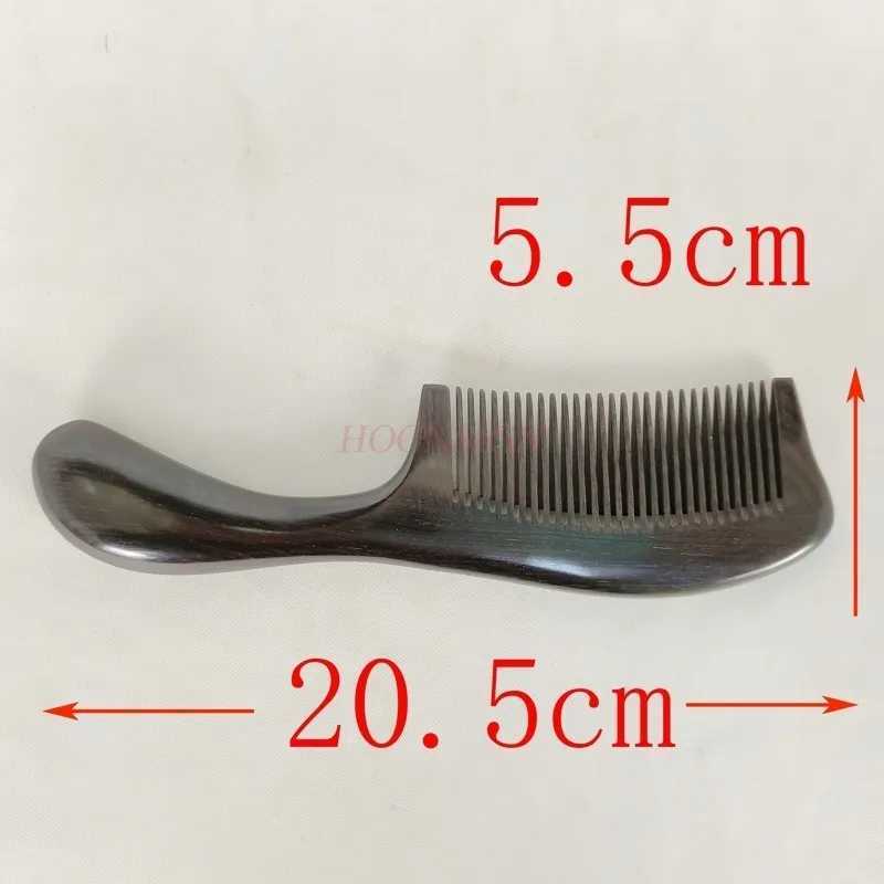Natural authentic ebony comb with rosewood and red sandalwood fragrance suitable for preventing long hair and static hair loss in both men and women a