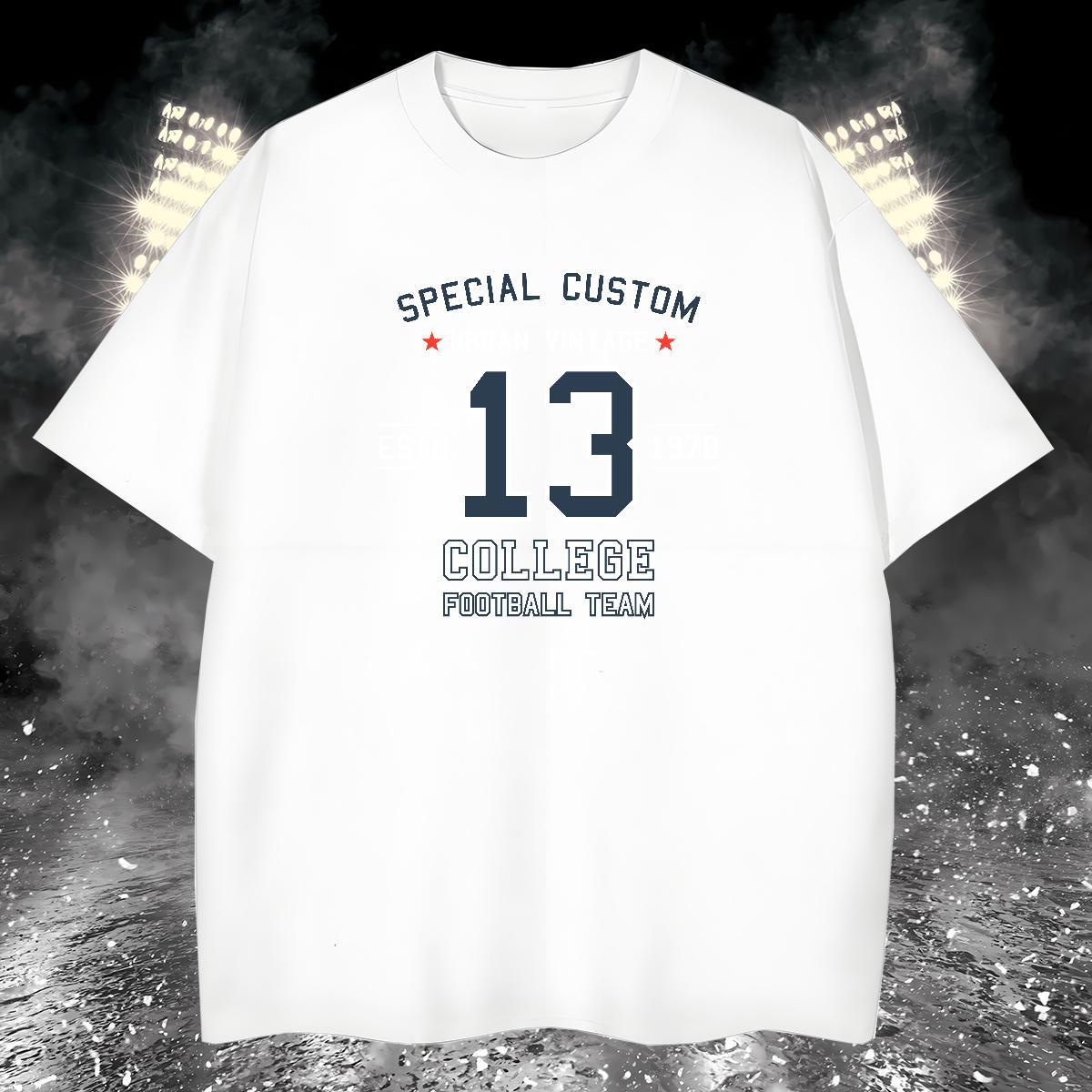 Free Shipping letter T Shirts Men Outdoor Men Clothes T-Shirt 230g 100% Cotton 2024 Designer Breathable Asian Size Tees Shirts
