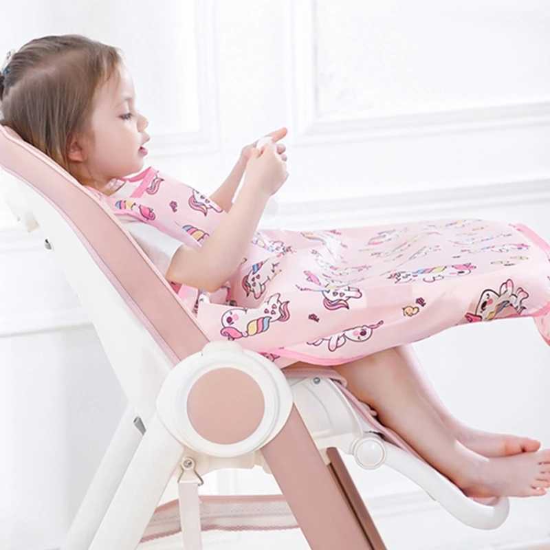 Bibs Burp Cloths Baby Coverall Feeding Bib Child Bib Dining Chair Cover Toddler Drawing Bib Unisex Waterproof Apron Bib for Boy Girl QX2DL4812