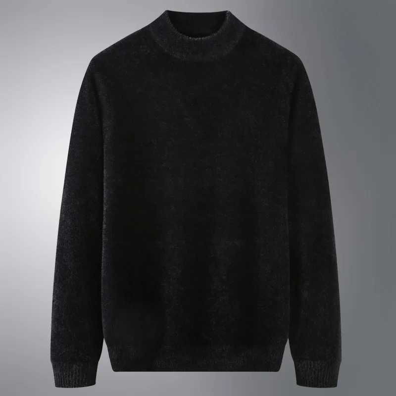 Autumn and spring mens loose sweater plus size sweater 6XL 7XL 8XL 130kgW240729