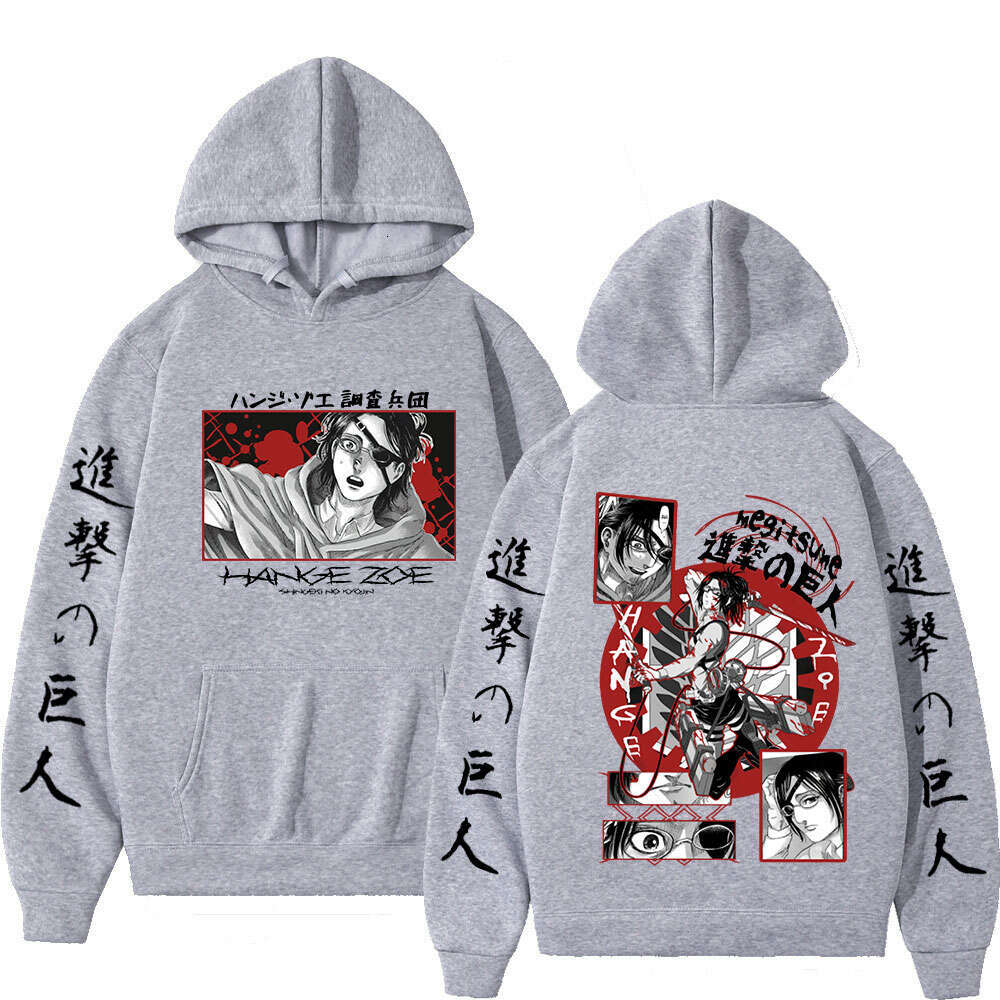 Attack On Titan Anime Hooded Hange Zoe Shingeki Graphic Plus Size Hoodie Men Women Clothes Manga Sweatshirt Haruku Streetwear