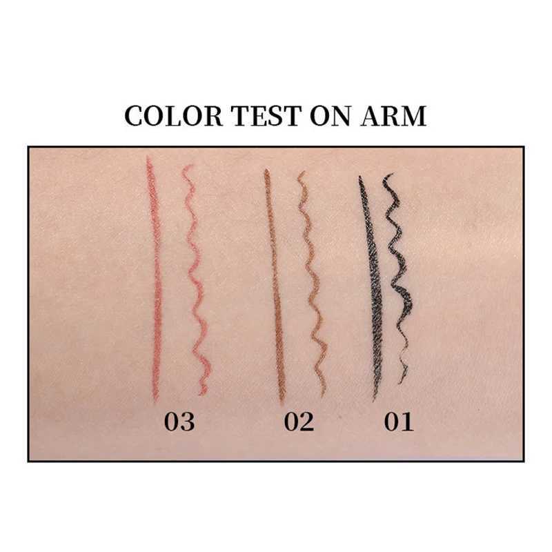 1PC Black Liquid Eyeliner Pen Ultra-fine Eye Liner Tip Long-lasting Quick Drying Anti-sweat Waterproof Smooth Matte Eyeliner Y240813