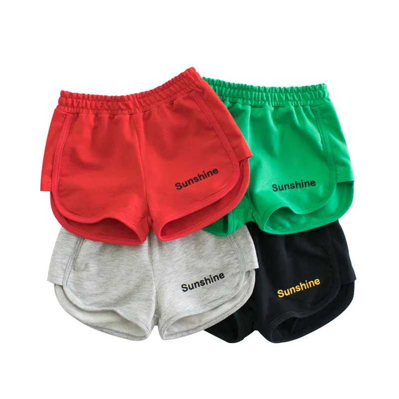 2-8T Preschool Baby Shorts Summer Gym Fitness Shorts Elegant Cotton Sports Bottom Cute Baby Clothing for Girls W240813