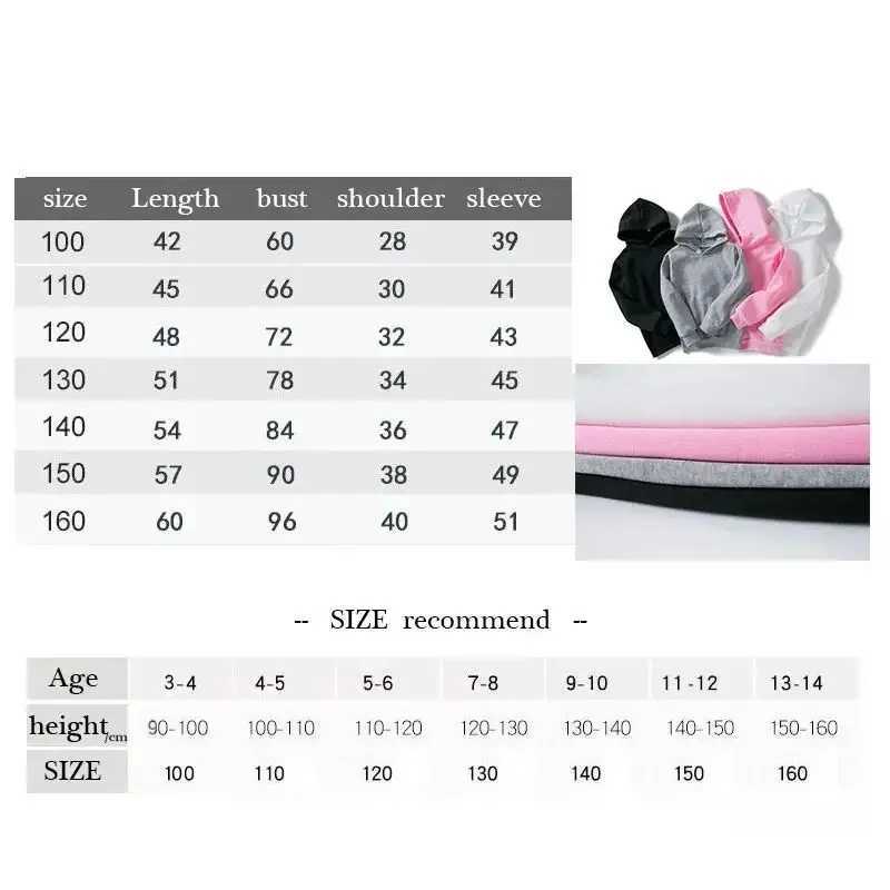 2023 New GARTEN OF BANBAN Hoodie Kids Graphic Sweatshirts Baby Girls Casual Long Sleeve Coats Boys Clothes Pullovers Baby topsY240814