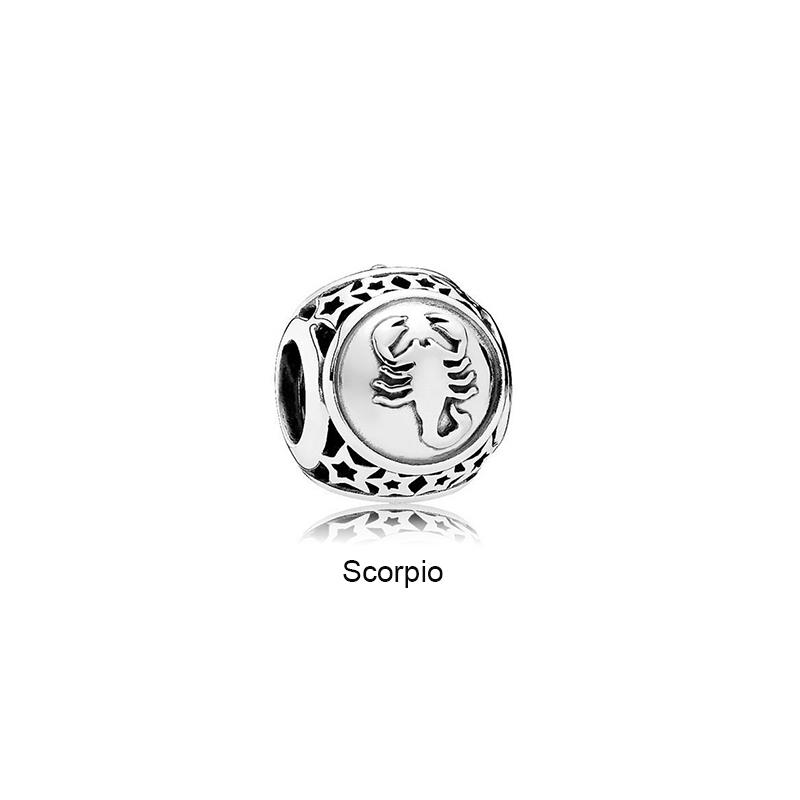 New In Twee Constellation Openwork Stars Charms S925 Snake Bracelet Trinket Pendant Beads For Jewelry Making Free Shipping