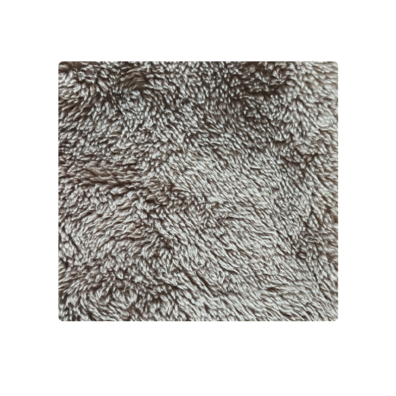 Premium Quality Double-Faced Polyester and Fleece Blend Textile for Activewear Sleepwear and Cushion Upholstery