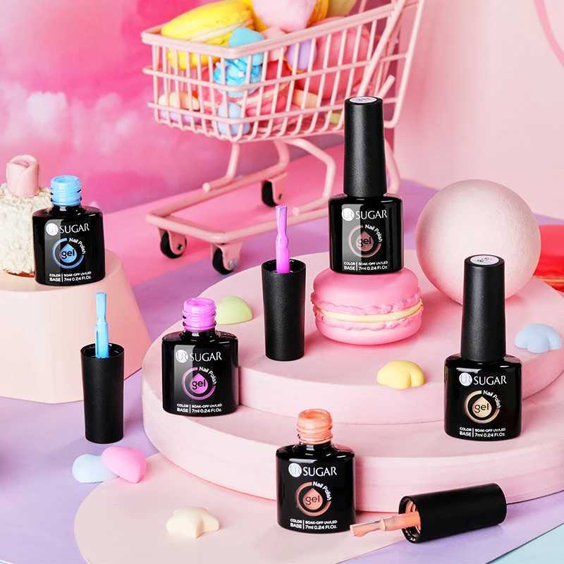 UR SUGAR 7ml Color Gel Nail Polish Spring Summer Semi Permanent Soak Off UV LED Gel Vernis Enamels Nail Supplies for Salon HomeM240814