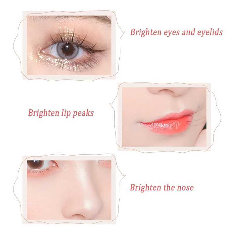 Silky Gel Lying Silkworm Eyeliner Pen Waterproof Matte Shimmer White Beige Makeup Eye Shadow Pencil Smooth Cosmetics Beauty Tool Y240813