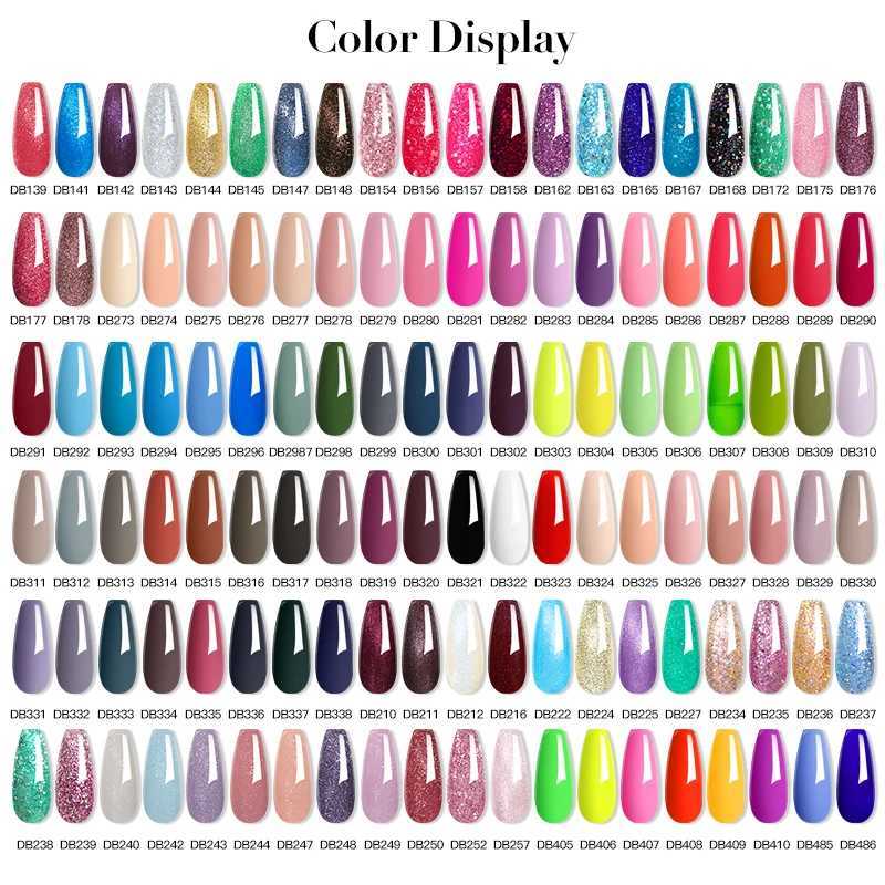 Mtssii 240 Colors Nail Gel Polish Nail Supplies 6ml Vernis Semi Permanent Nail Art Manicure Soak Off LED UV Gel Nail VarnishesM240814