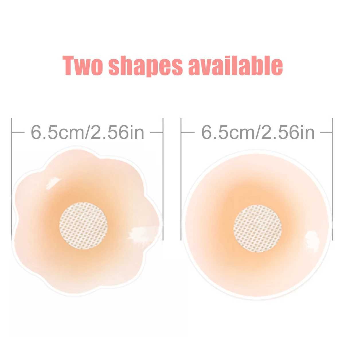 Reusable invisible self-adhesive silicone breast cushion bra pastry pad petal and circular pad sticker accessoriesXJ250324