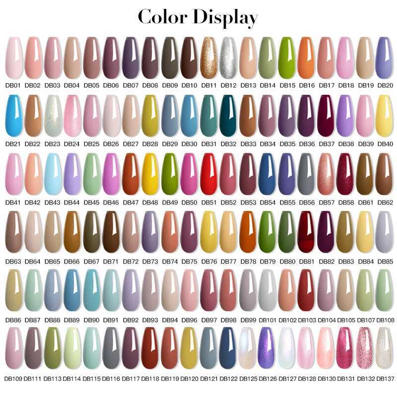 Mtssii 240 Colors Nail Gel Polish Nail Supplies 6ml Vernis Semi Permanent Nail Art Manicure Soak Off LED UV Gel Nail VarnishesM240814