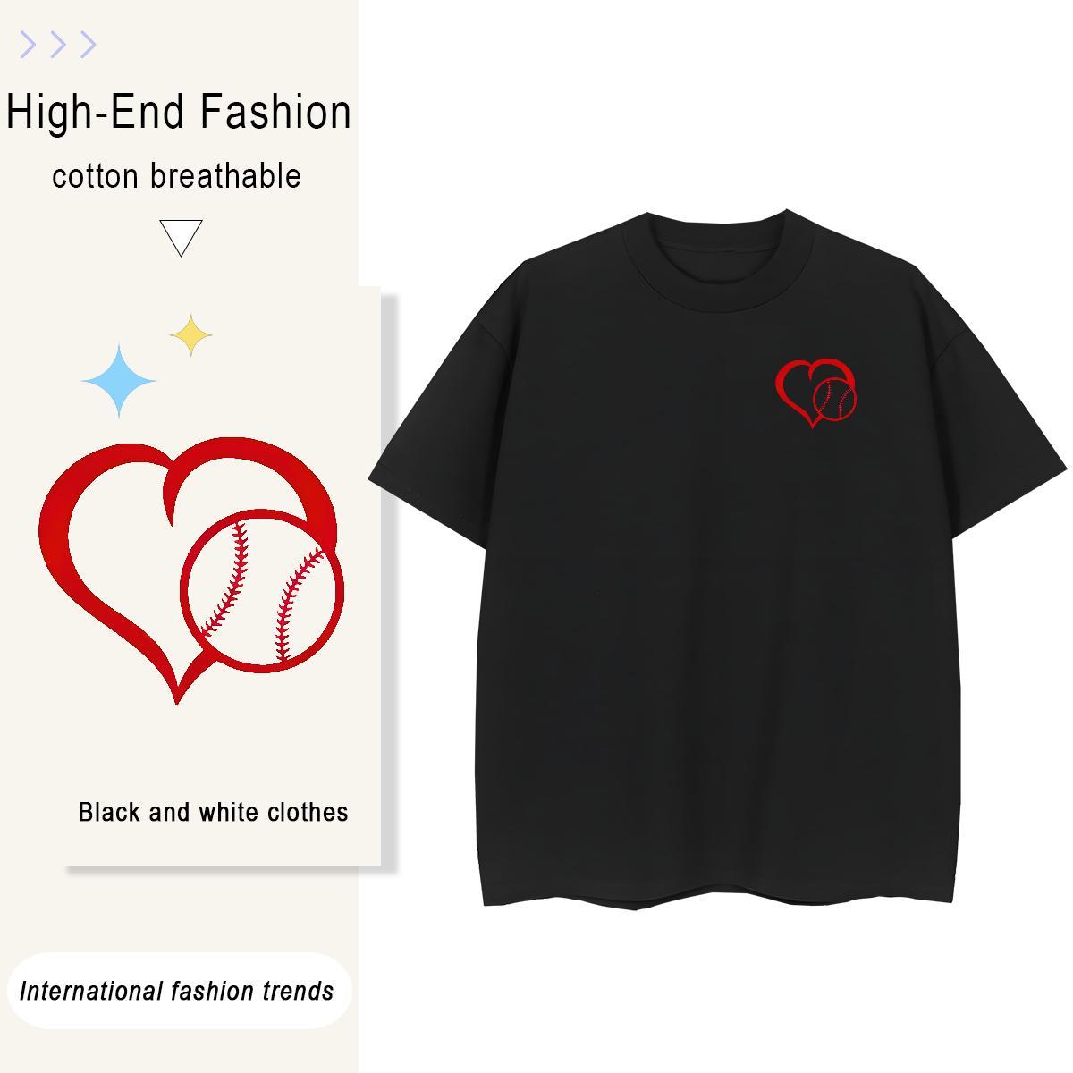 T Shirts Men 230g 100% Cotton icon Street wear Hip Hop Breathable Short Sleeve Floral Print Couples T Shirts Fashion Casual Wholesale Tops Shirt