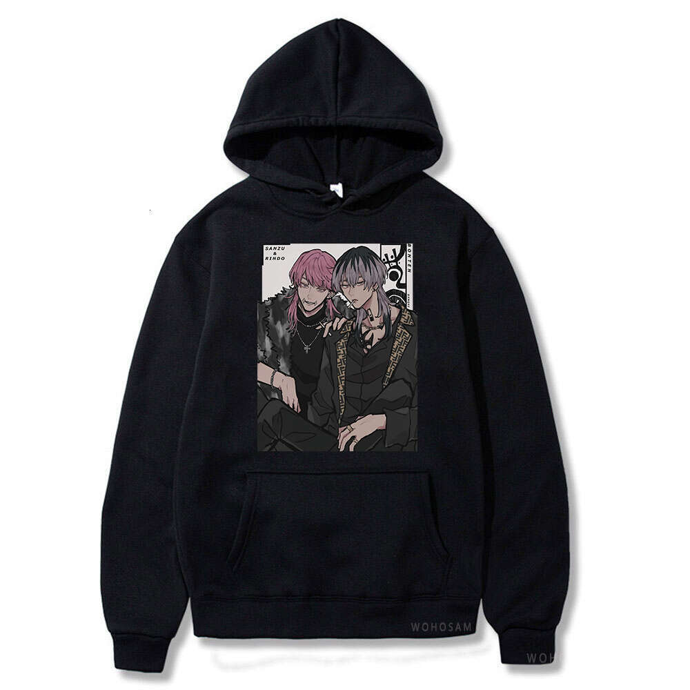 Revengers Tokyo Rindou Haitani Haruchiyo Sanzu Anime Hooded Plus Size Hoodie Men Women Sweatshirts Haruku Warm Streetwear
