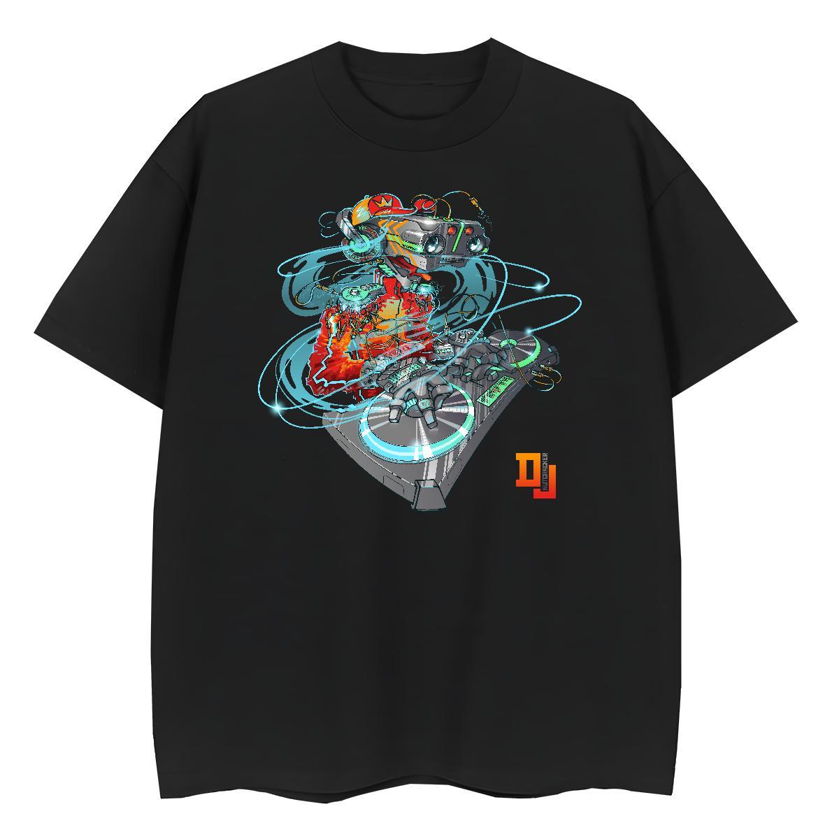 Brand Mens Tshirts Outdoor 230g Cotton DIY Anime Crew Neck ET T-Shirts for Men Customized Clothings