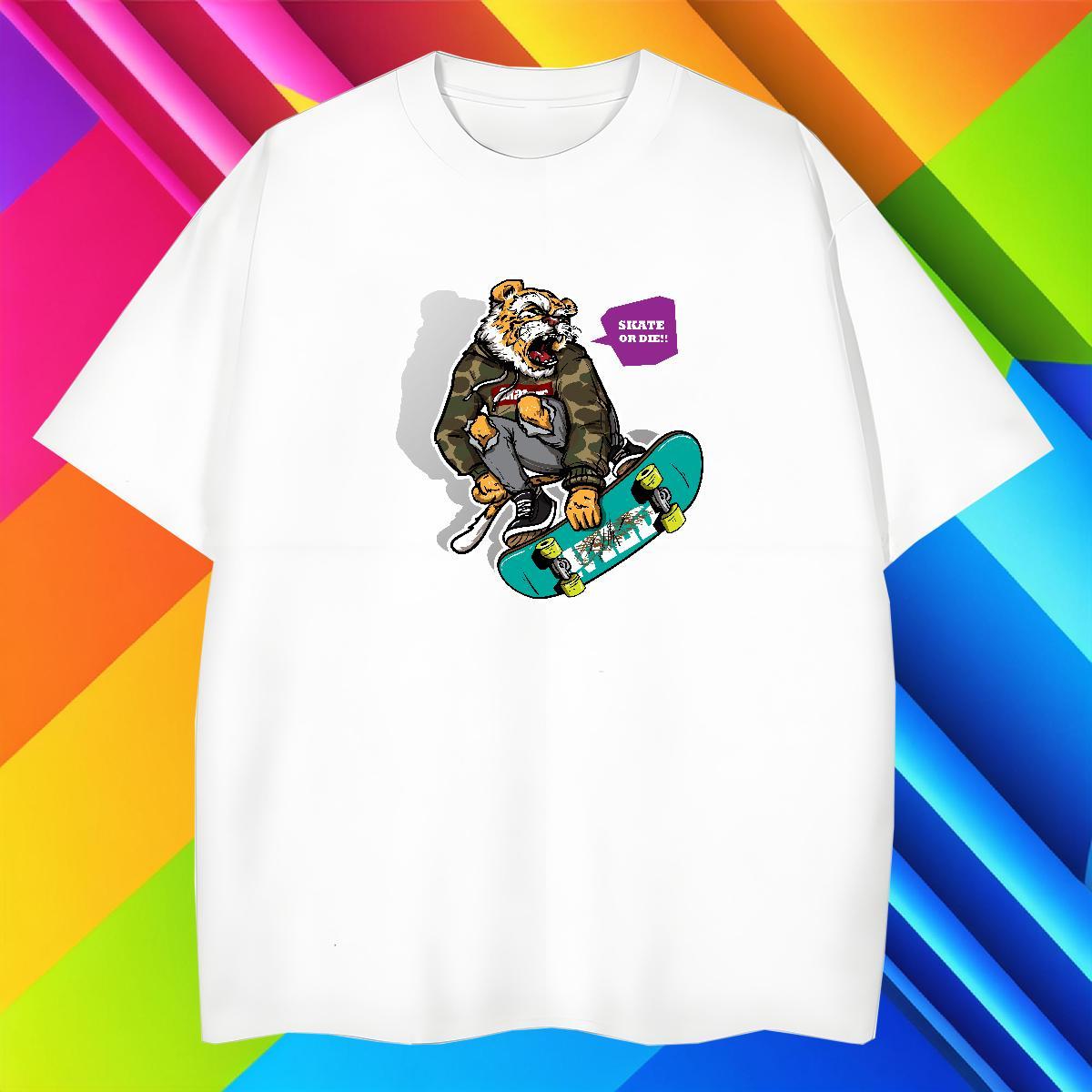 Classic Men T Shirts Short Sleeve Soft High Street Hip Hop Custom Big Size 100% Cotton 230g Couples T Shirts New Arrival Clothes