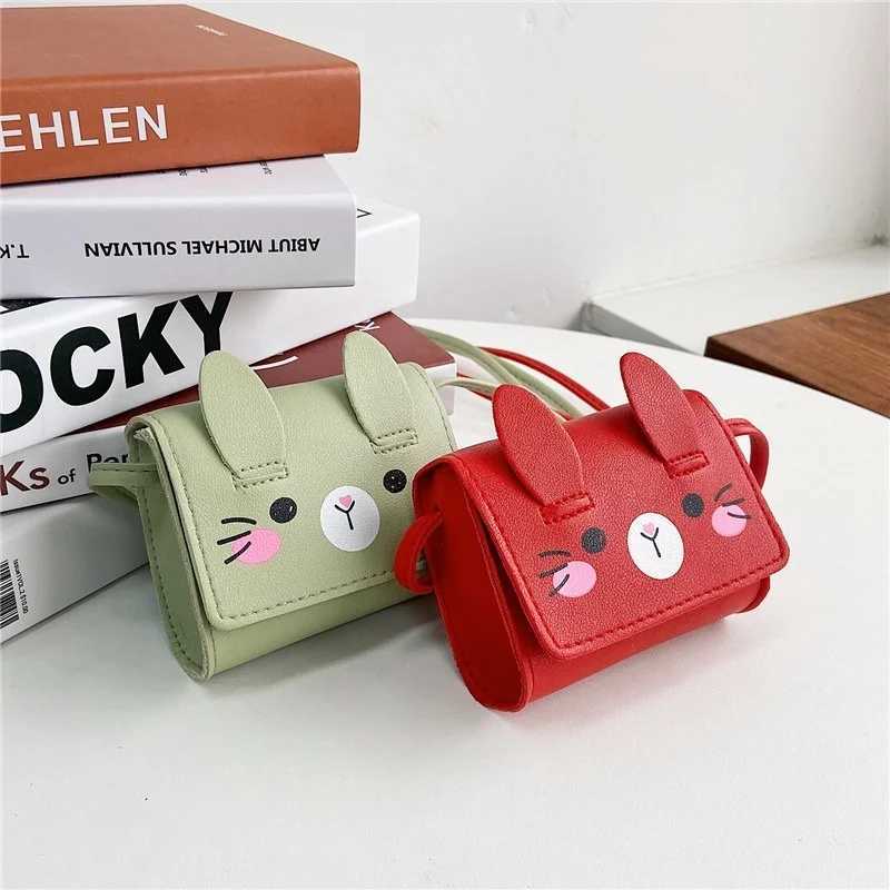 Girls handbag cute animal pattern shoulder bag childrens cartoon mini coin wallet girls handbag little girls handbag W240813